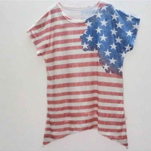 Take 50% off! T&J Designs American flag tee - Picture 3 of 4